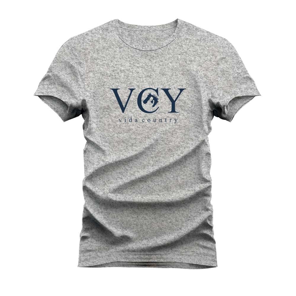 CAMISETA PLUS SIZE VIDA COUNTRY COMPASS