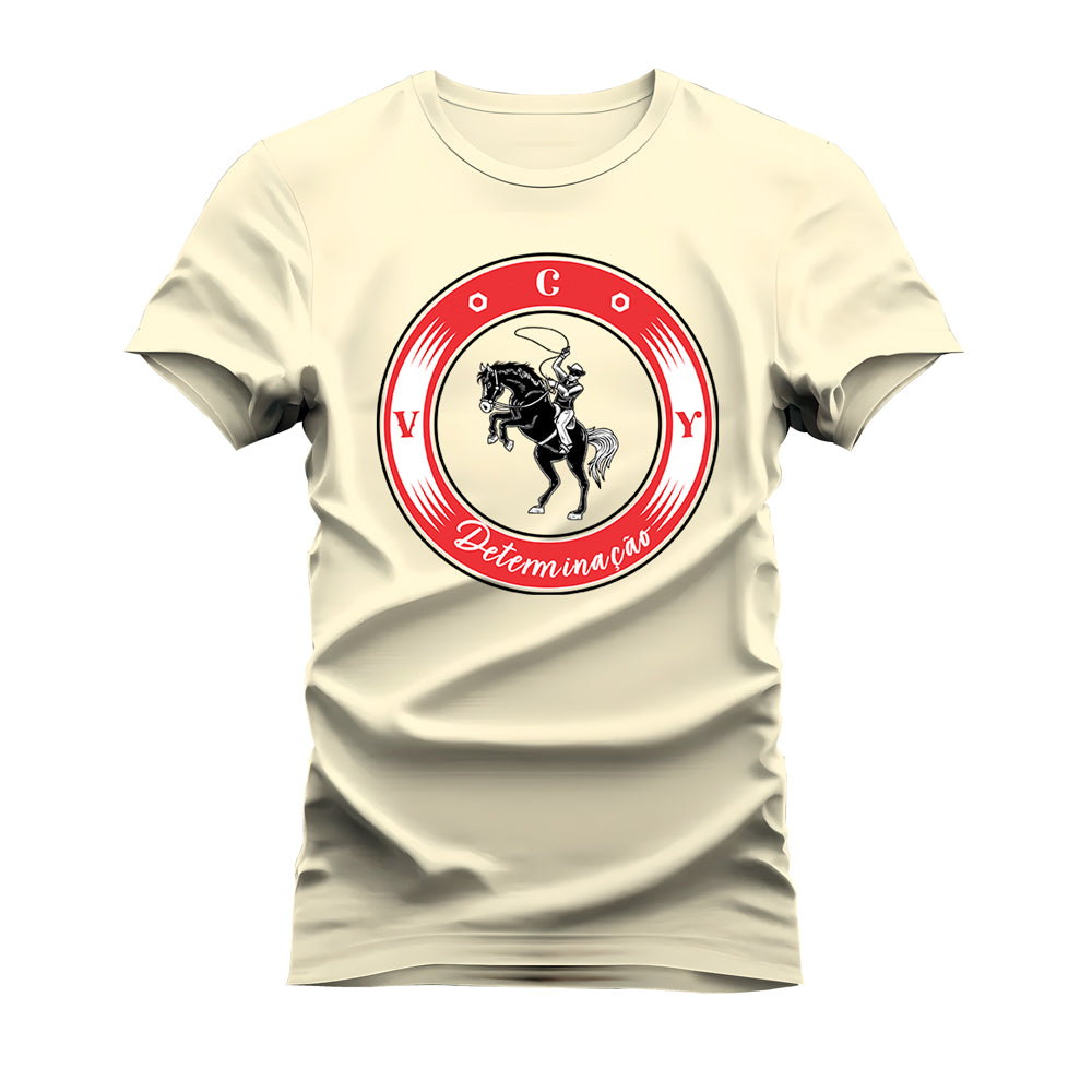 CAMISETA PLUS SIZE VIDA COUNTRY DETERMINAÇÃO