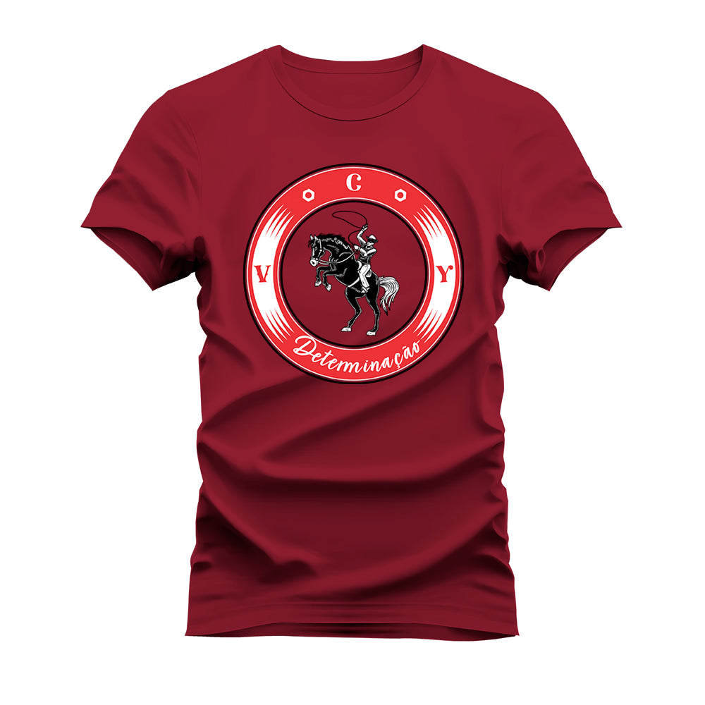 CAMISETA PLUS SIZE VIDA COUNTRY DETERMINAÇÃO