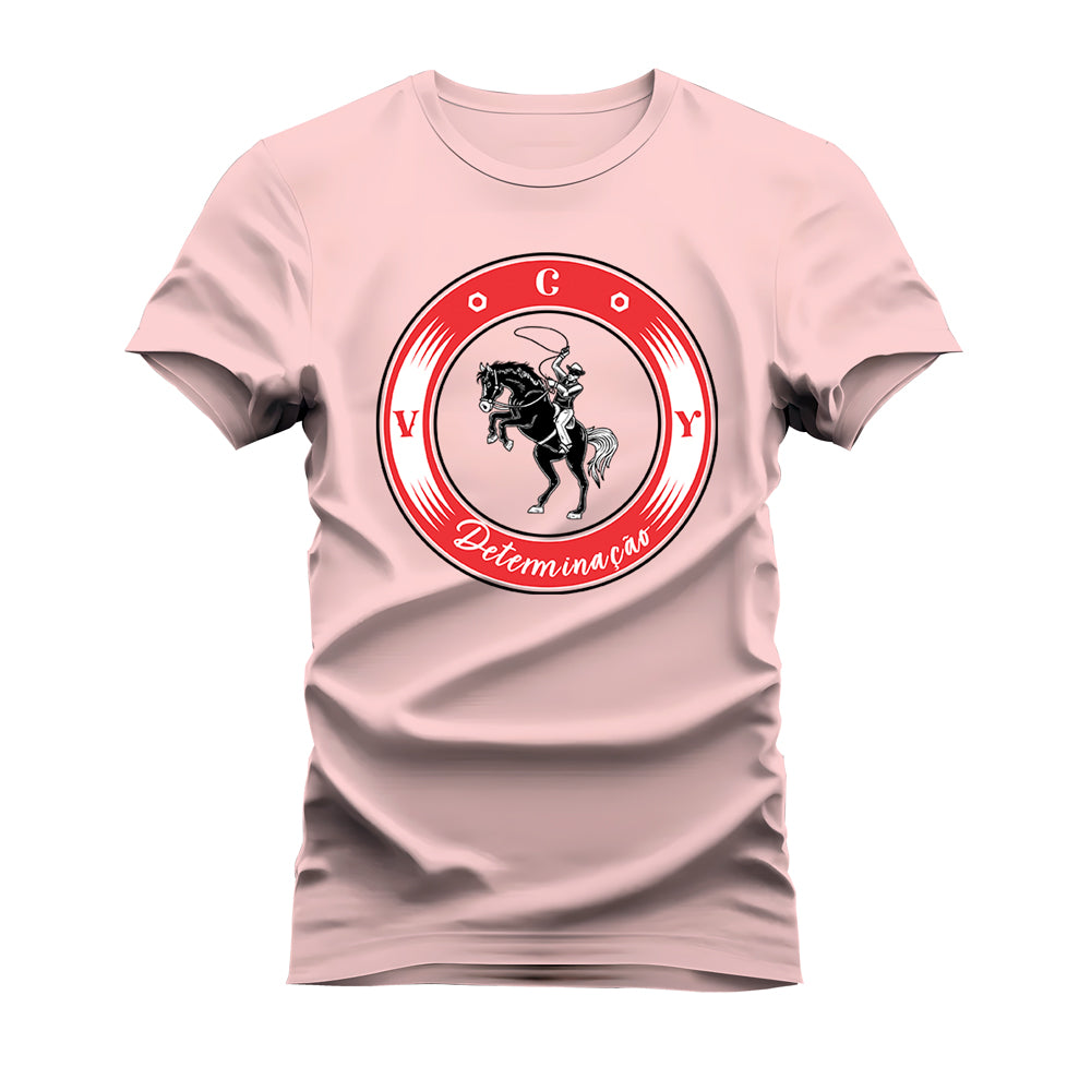 CAMISETA PLUS SIZE VIDA COUNTRY DETERMINAÇÃO