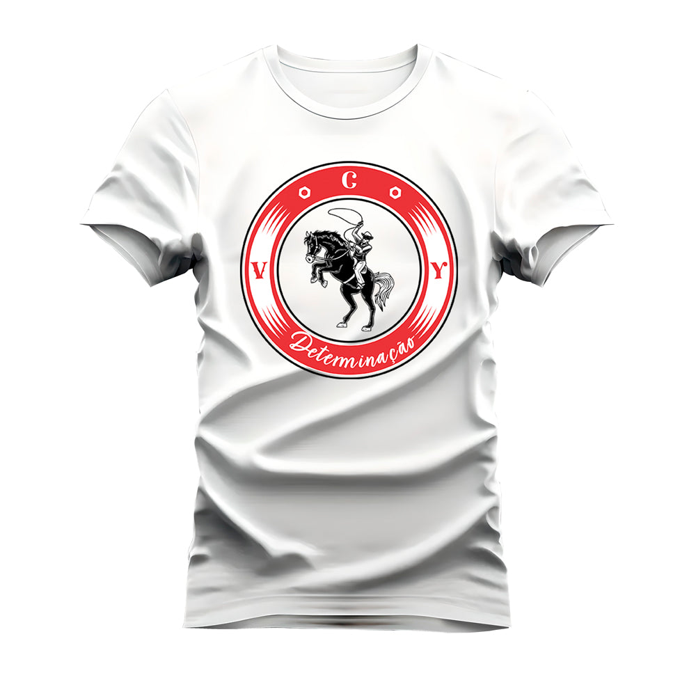 CAMISETA PLUS SIZE VIDA COUNTRY DETERMINAÇÃO