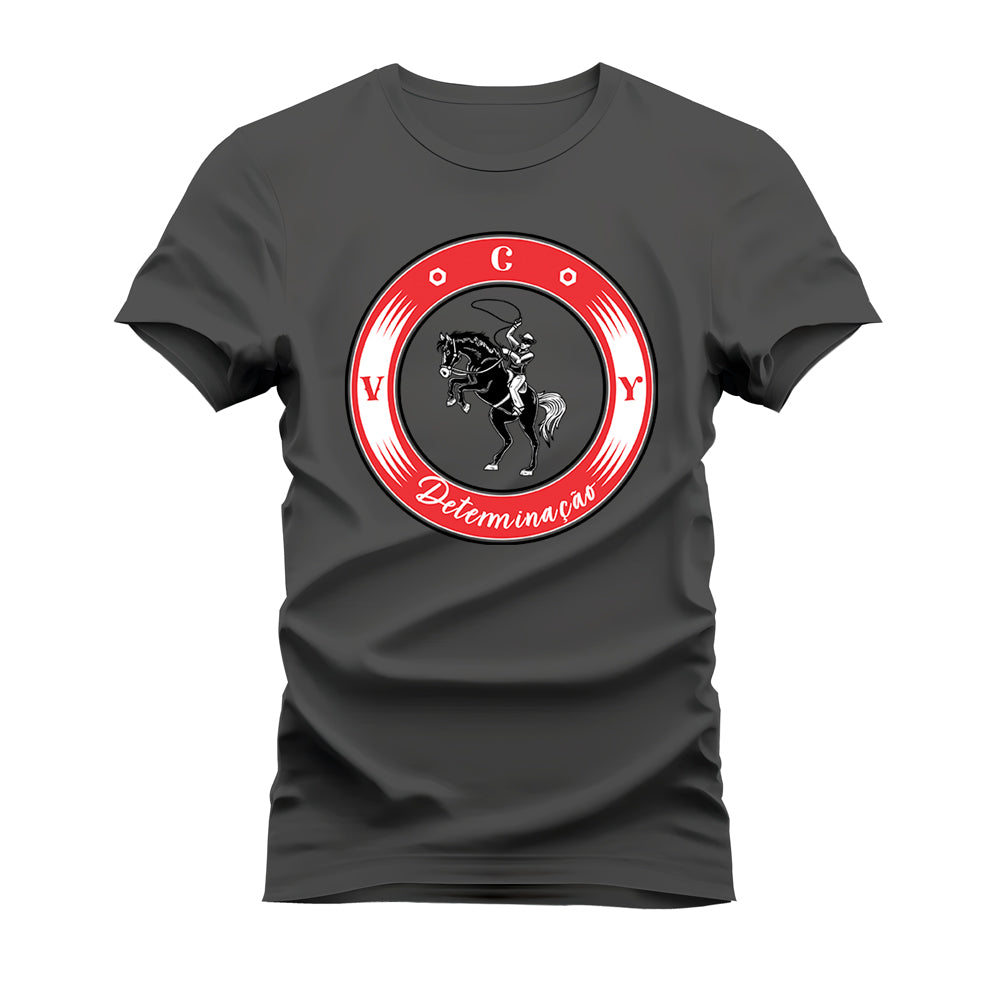 CAMISETA PLUS SIZE VIDA COUNTRY DETERMINAÇÃO