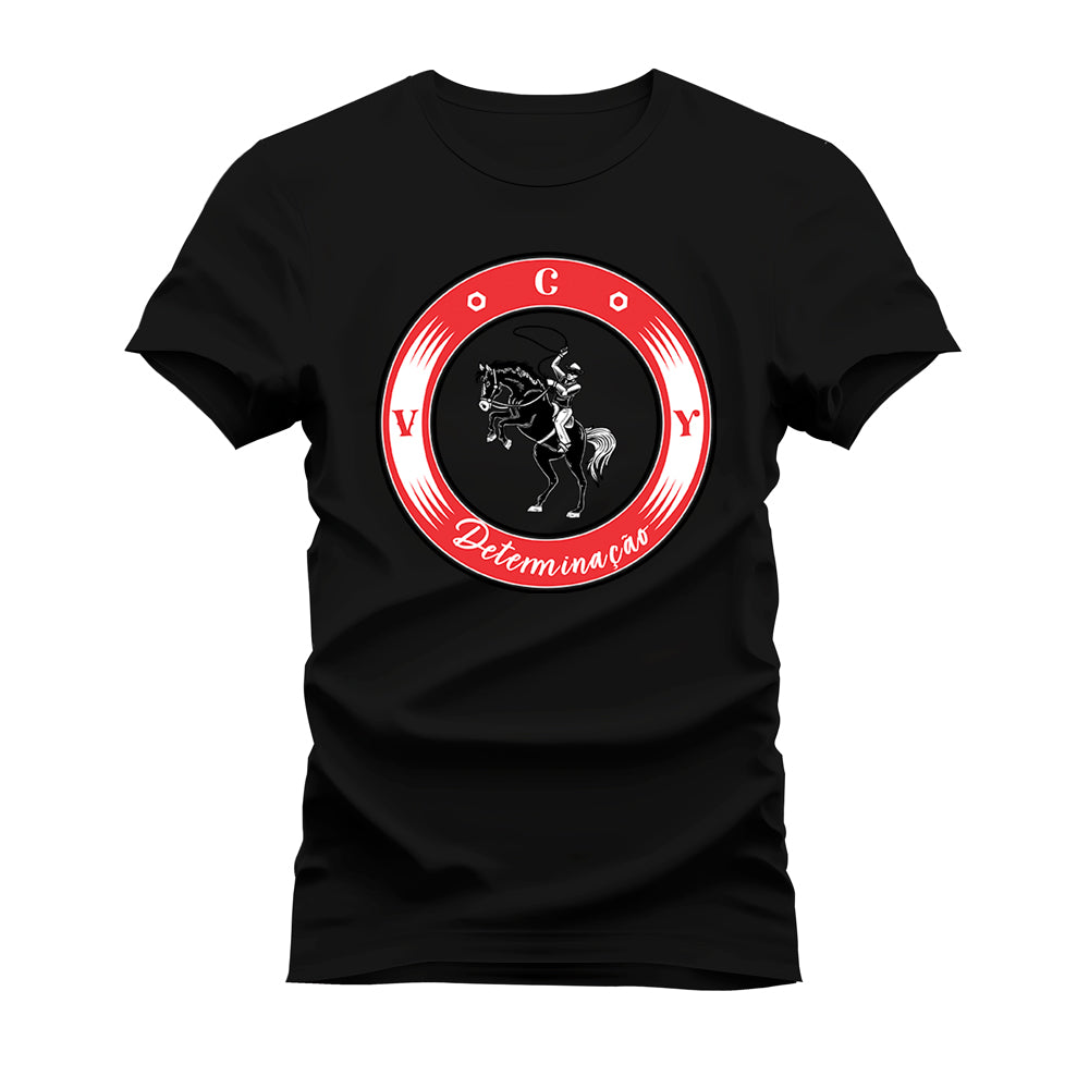 CAMISETA PLUS SIZE VIDA COUNTRY DETERMINAÇÃO
