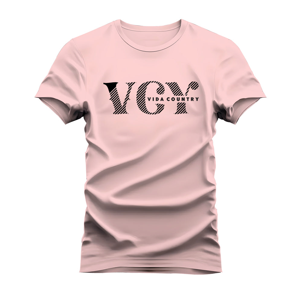 CAMISETA PLUS SIZE VIDA COUNTRY MODELO DA ROÇA