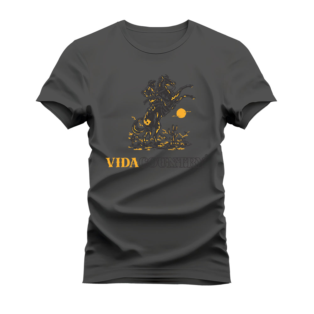 CAMISETA VIDA COUNTRY DE CAVALO